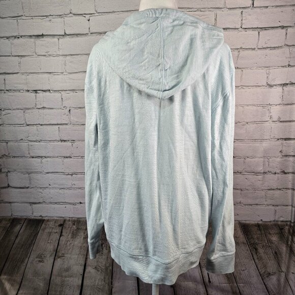 Faherty Light Blue Big Sky Hoodie - Picture 2 of 7